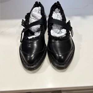 Dr. Martens NWT never worn Black Leather Mary Jane Flats